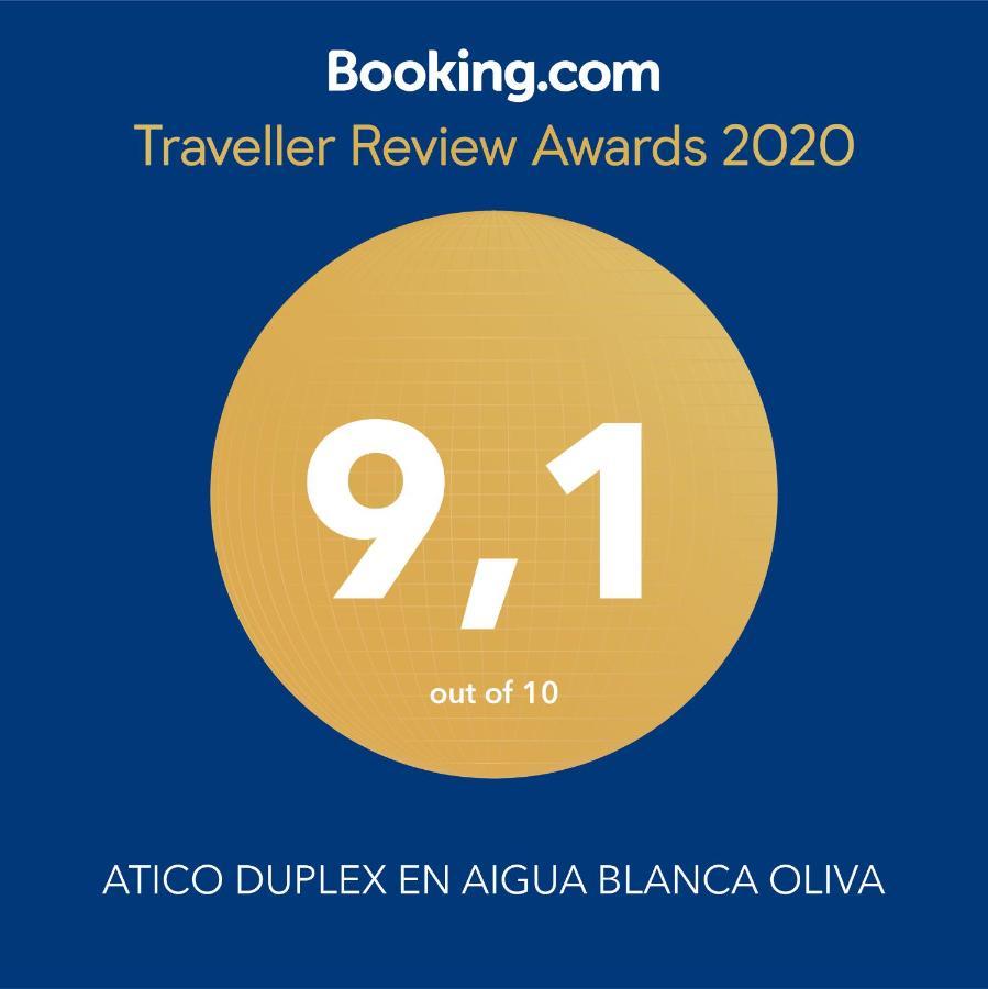 Atico Duplex En Aigua Blanca Oliva Lejlighed Eksteriør billede